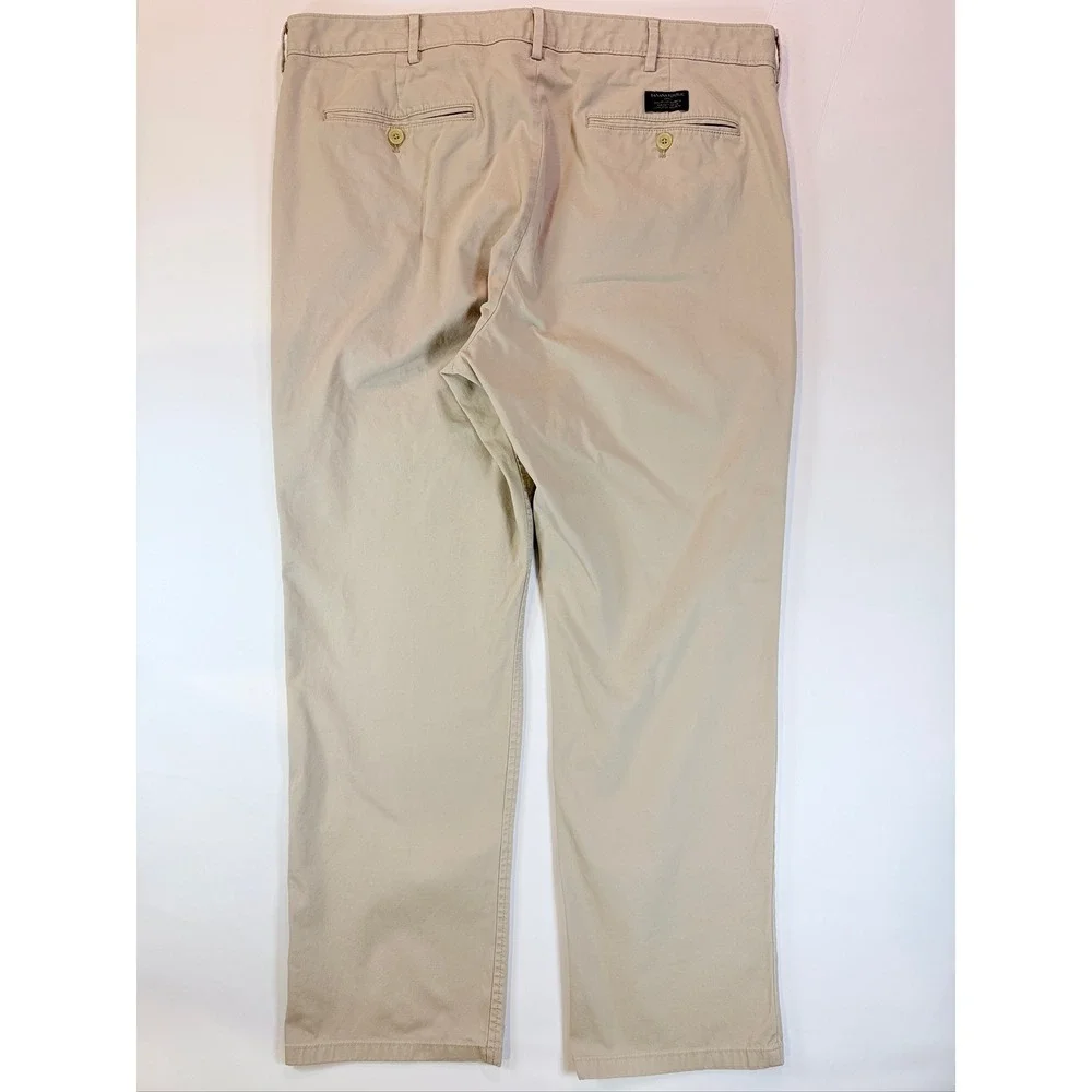Banana‎ Republic Fulton Chino Pants Mens 40x32 Khaki Tan Stretch Slim Fit